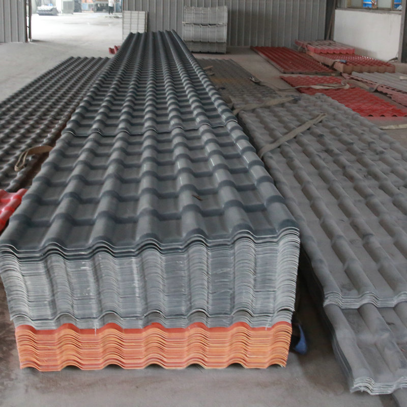 競争価格低コストASA PVCポリエステル樹脂軽量合成屋根タイル